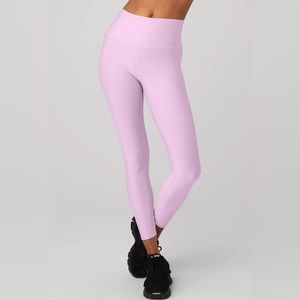 alo yoga airlift sugarplum pink leggings size medium